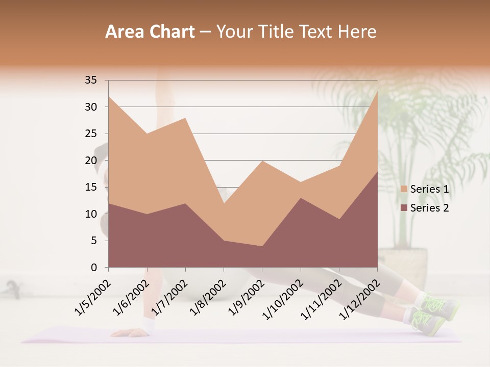 Domestic Gym Female PowerPoint Template