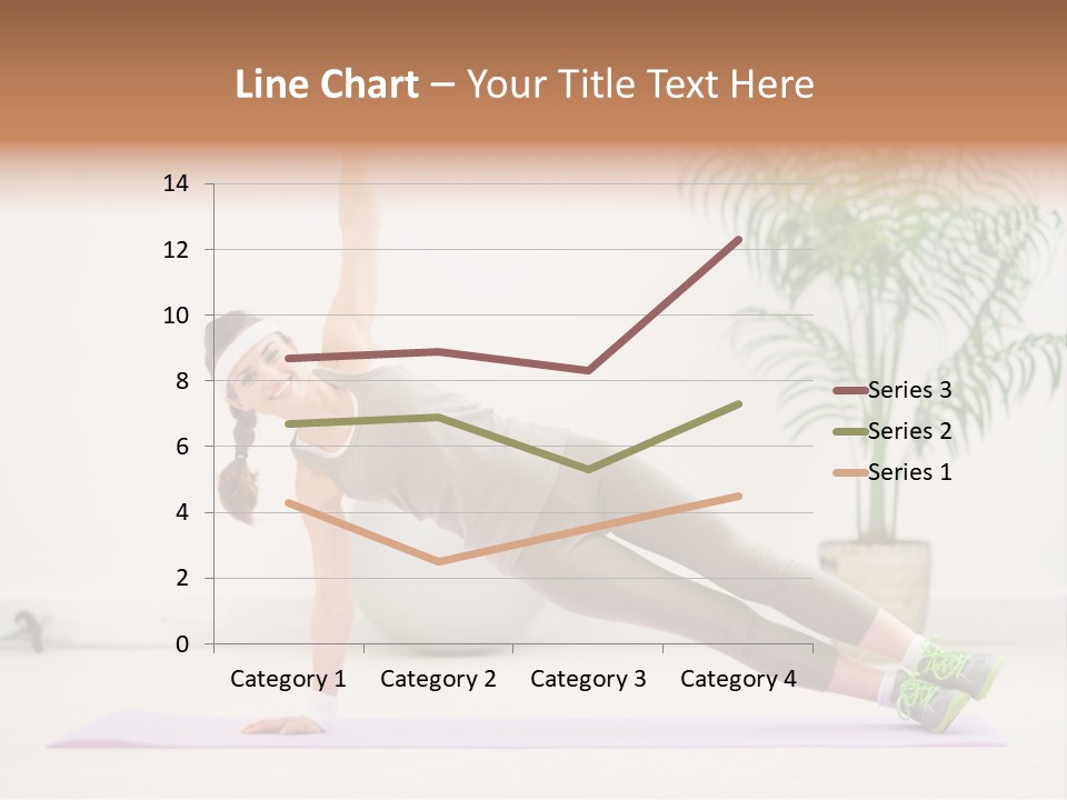 Domestic Gym Female PowerPoint Template