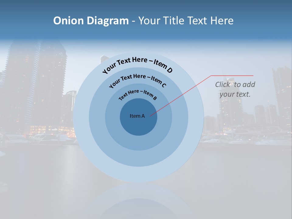 Camel Architektur Jumeirah PowerPoint Template