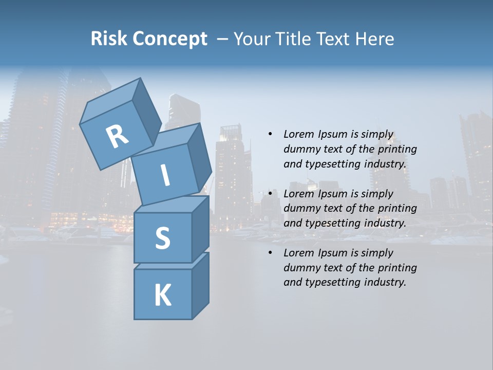 Camel Architektur Jumeirah PowerPoint Template