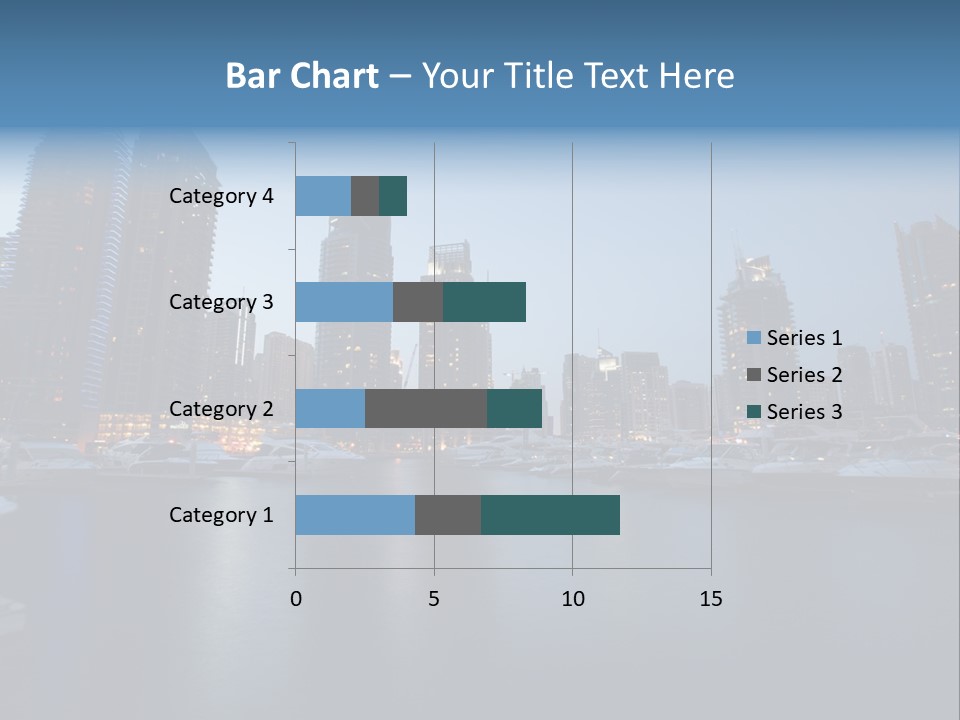 Camel Architektur Jumeirah PowerPoint Template