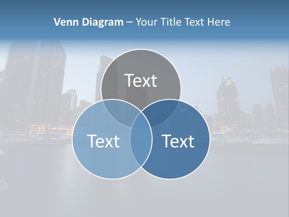 Camel Architektur Jumeirah PowerPoint Template
