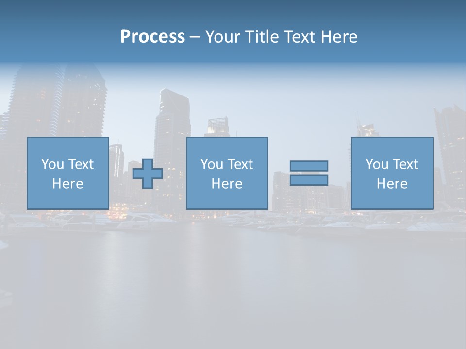 Camel Architektur Jumeirah PowerPoint Template
