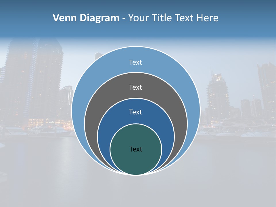 Camel Architektur Jumeirah PowerPoint Template