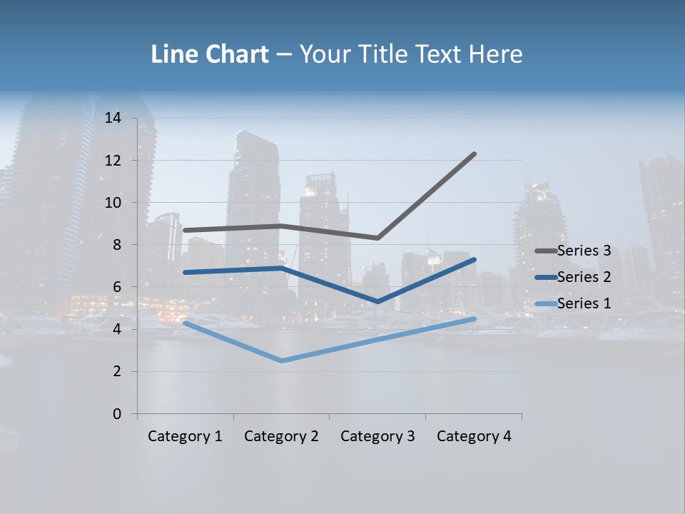 Camel Architektur Jumeirah PowerPoint Template