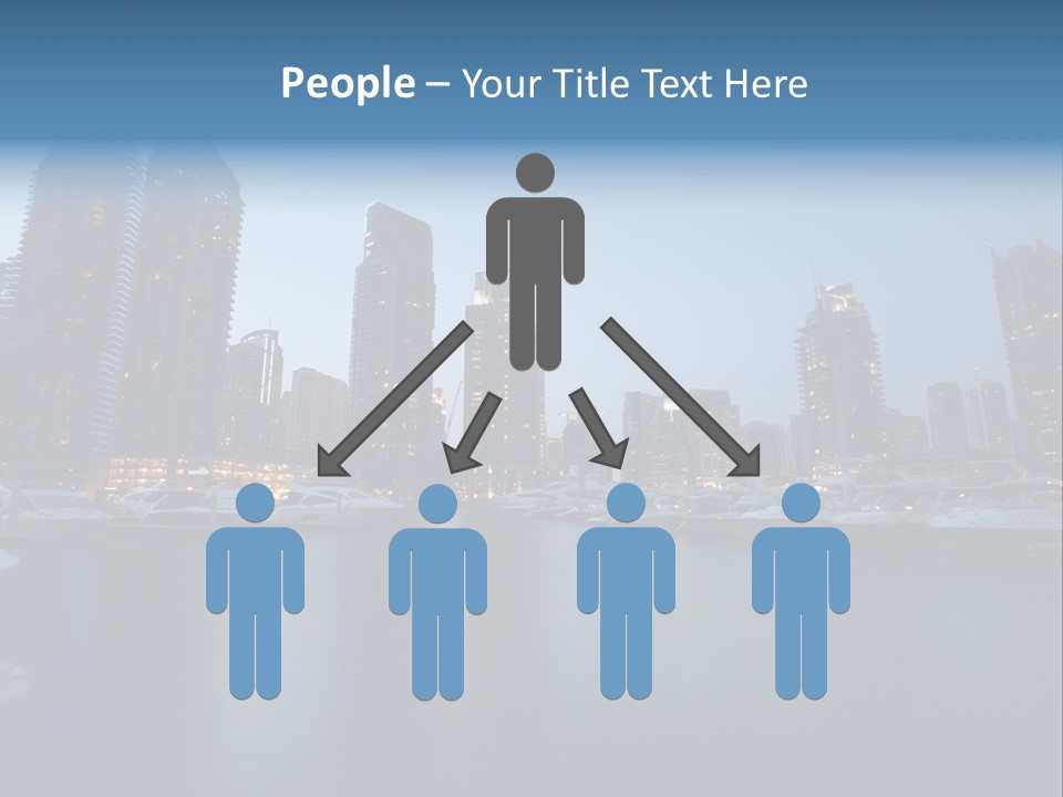 Camel Architektur Jumeirah PowerPoint Template