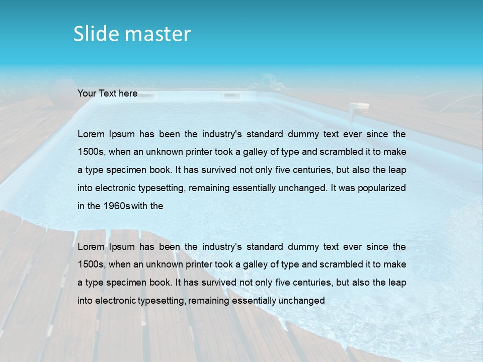 Home Villa House PowerPoint Template