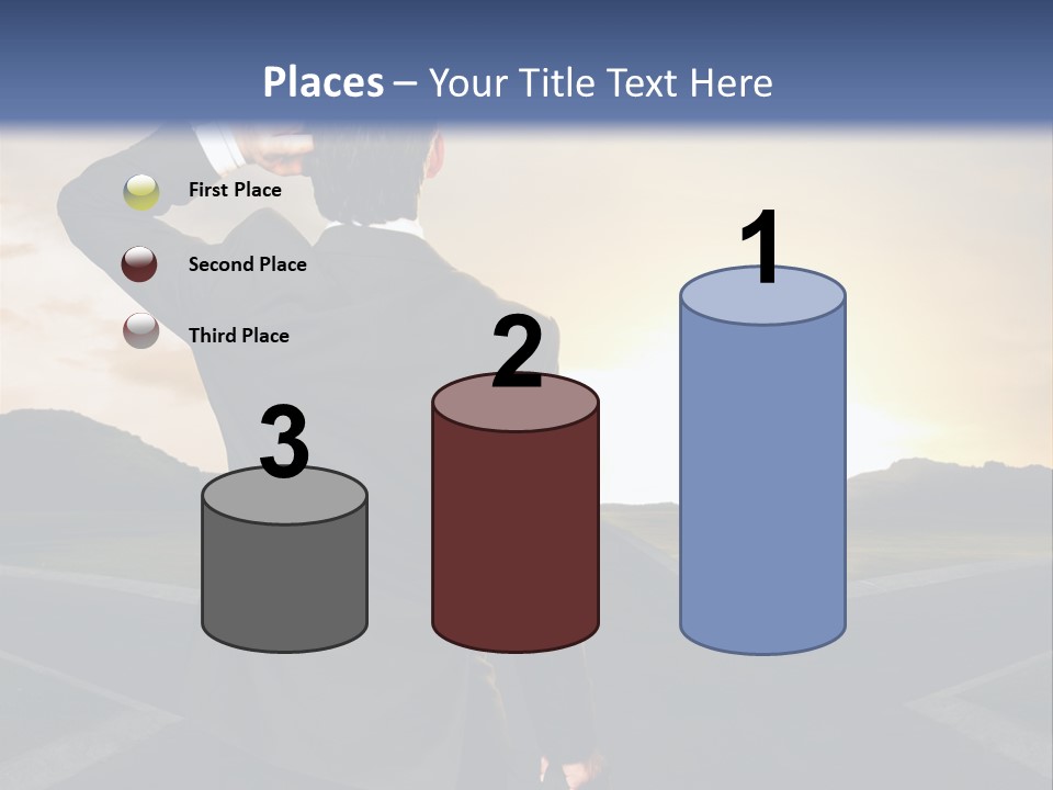 Left Future Business PowerPoint Template