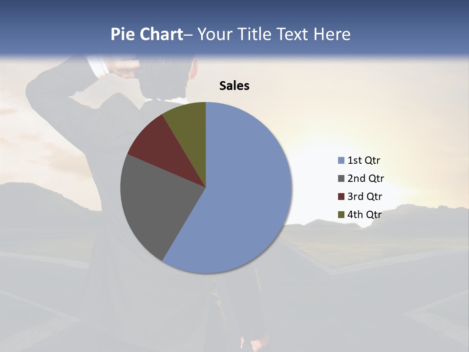 Left Future Business PowerPoint Template
