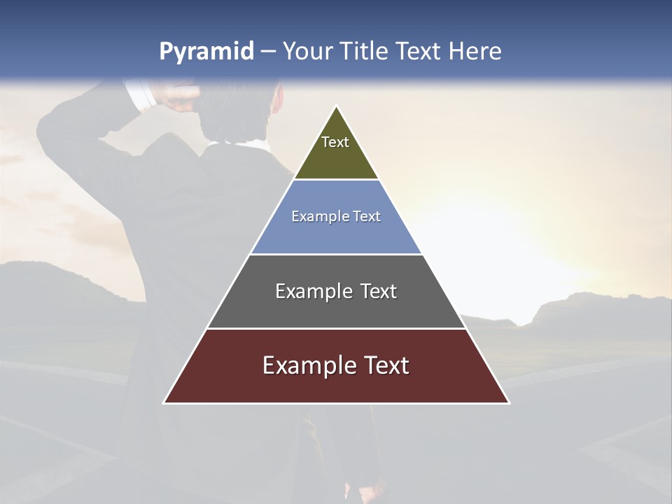 Left Future Business PowerPoint Template