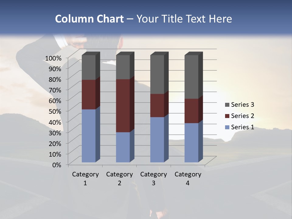 Left Future Business PowerPoint Template