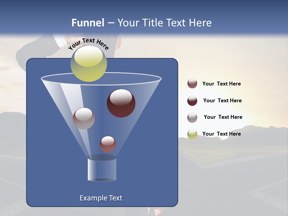 Left Future Business PowerPoint Template
