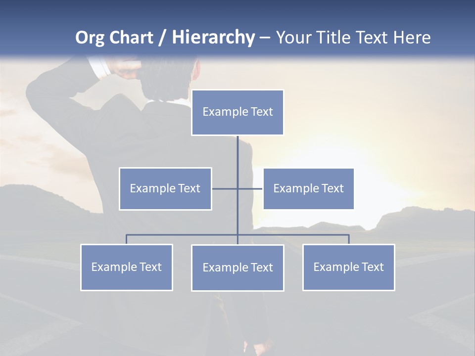 Left Future Business PowerPoint Template