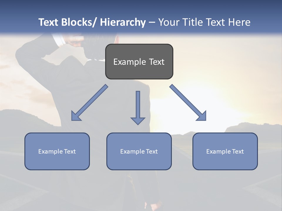 Left Future Business PowerPoint Template