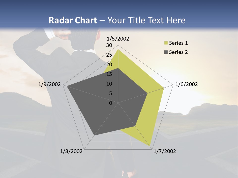 Left Future Business PowerPoint Template