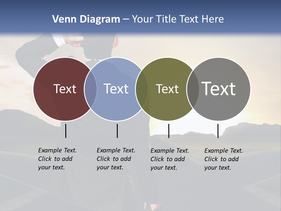 Left Future Business PowerPoint Template