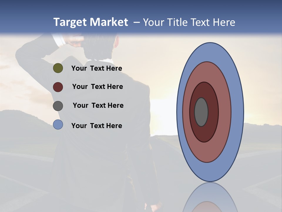 Left Future Business PowerPoint Template