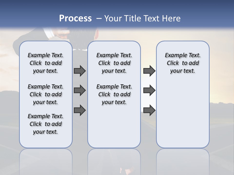 Left Future Business PowerPoint Template