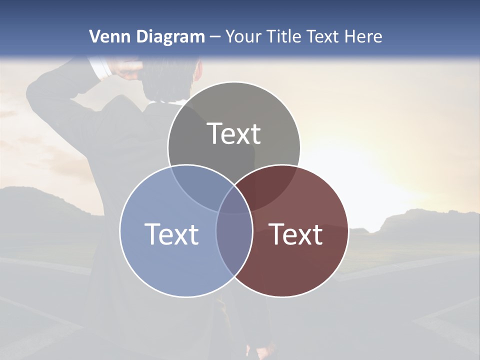 Left Future Business PowerPoint Template