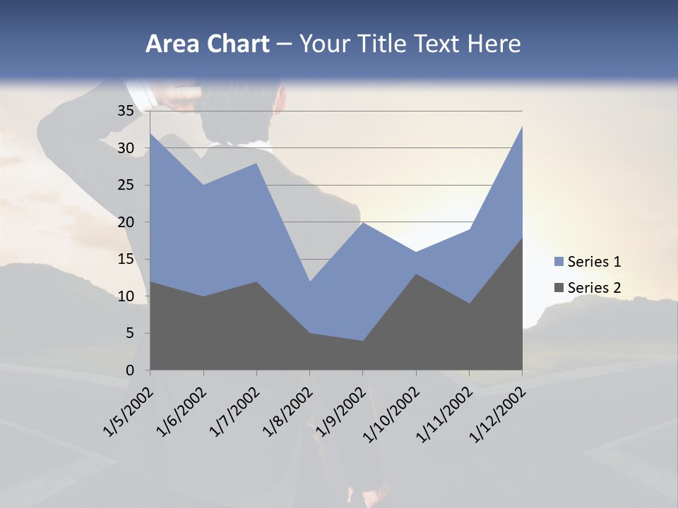 Left Future Business PowerPoint Template
