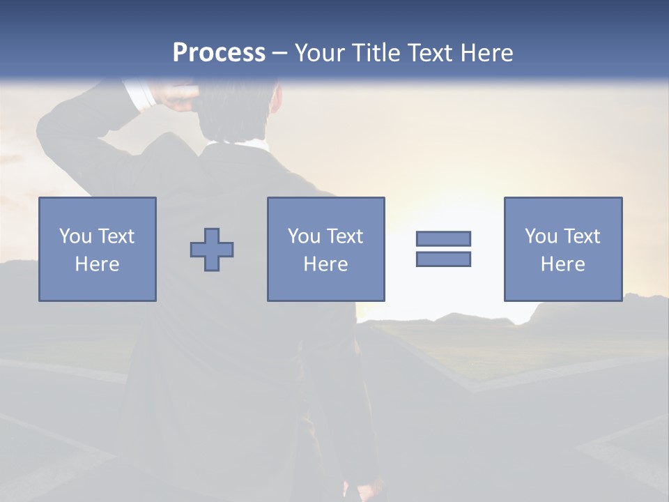 Left Future Business PowerPoint Template