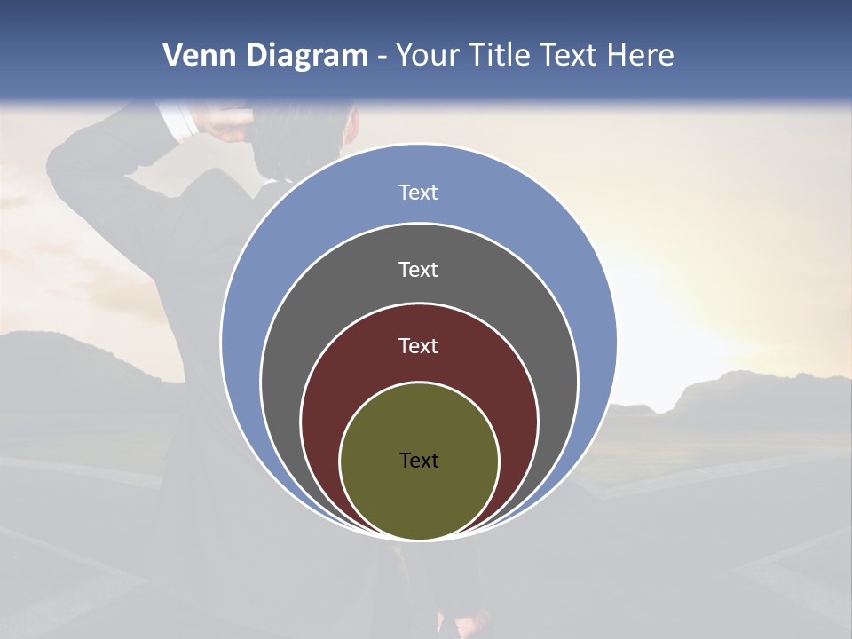 Left Future Business PowerPoint Template