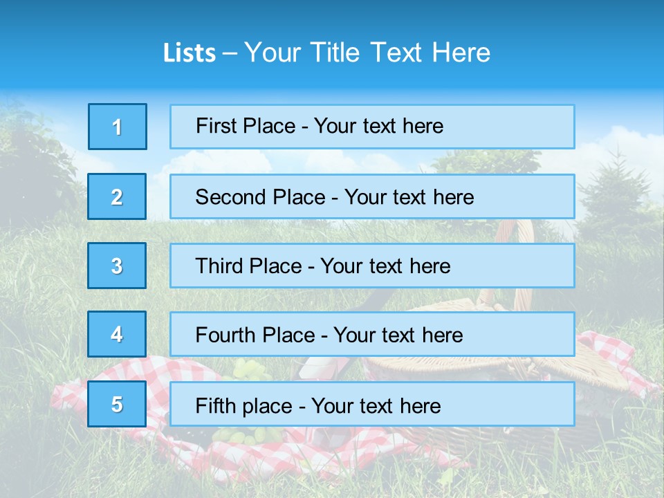 Sunny Beauty Nature PowerPoint Template