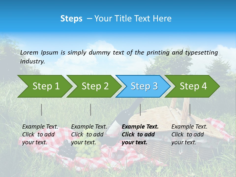 Sunny Beauty Nature PowerPoint Template