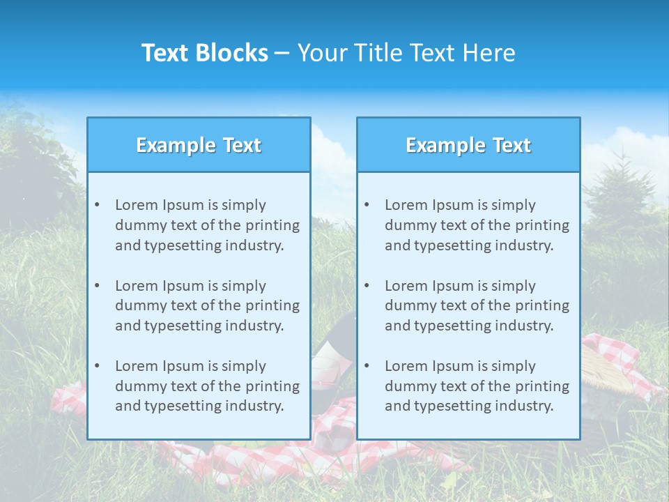 Sunny Beauty Nature PowerPoint Template