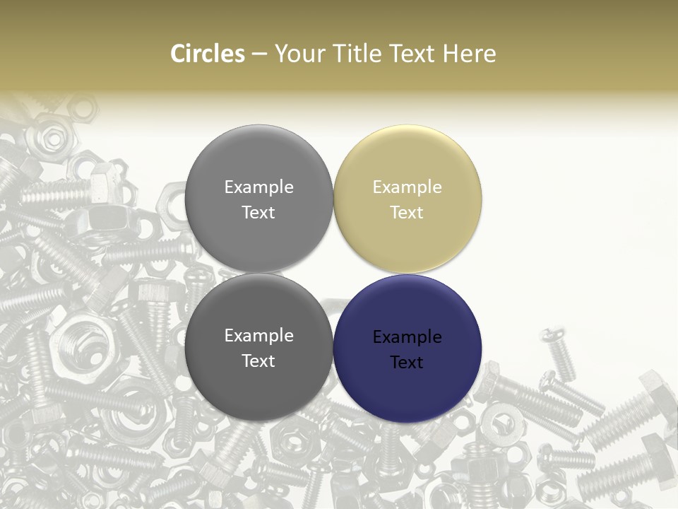 Close Nut Industry PowerPoint Template