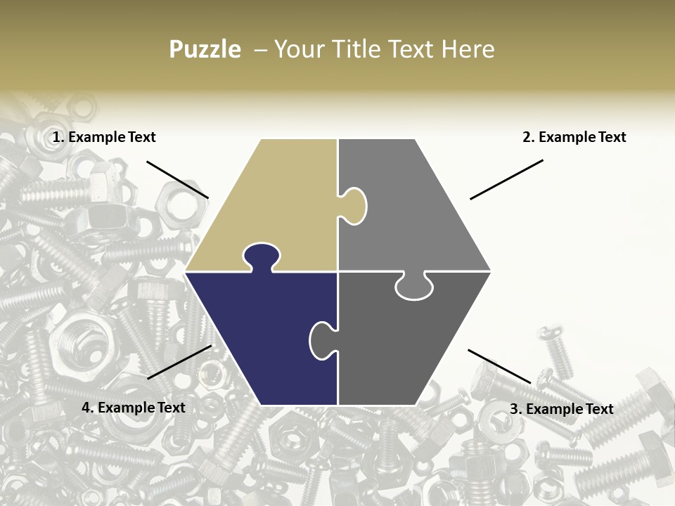 Close Nut Industry PowerPoint Template