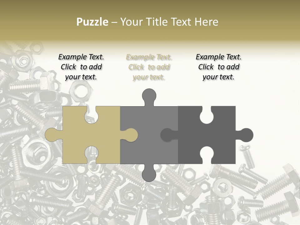 Close Nut Industry PowerPoint Template