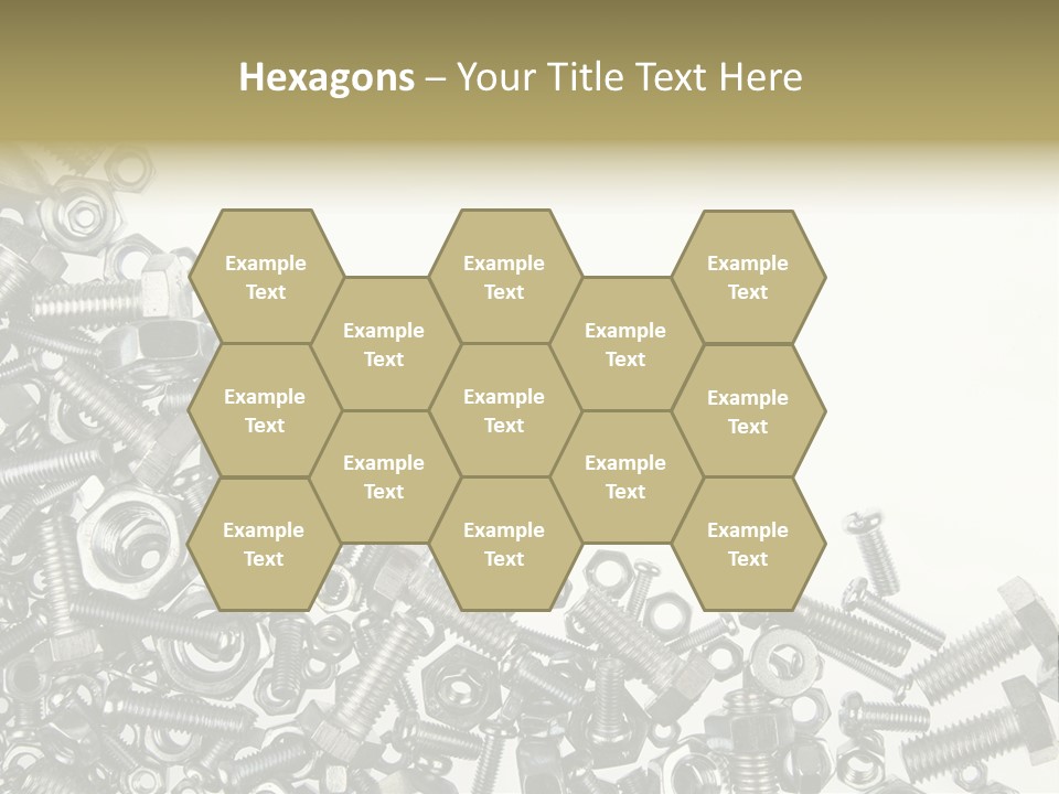 Close Nut Industry PowerPoint Template