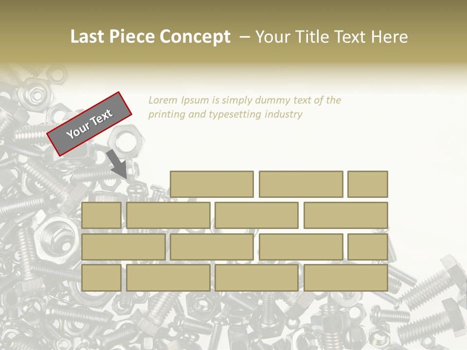 Close Nut Industry PowerPoint Template