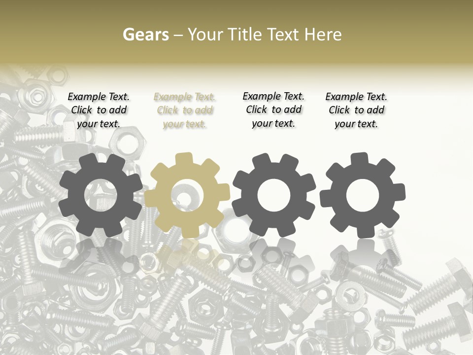 Close Nut Industry PowerPoint Template