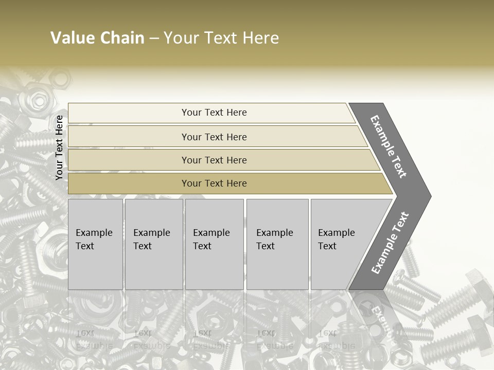 Close Nut Industry PowerPoint Template