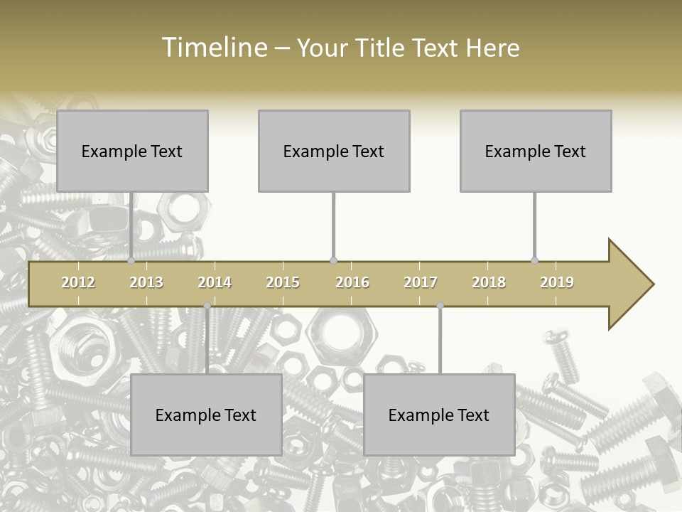 Close Nut Industry PowerPoint Template