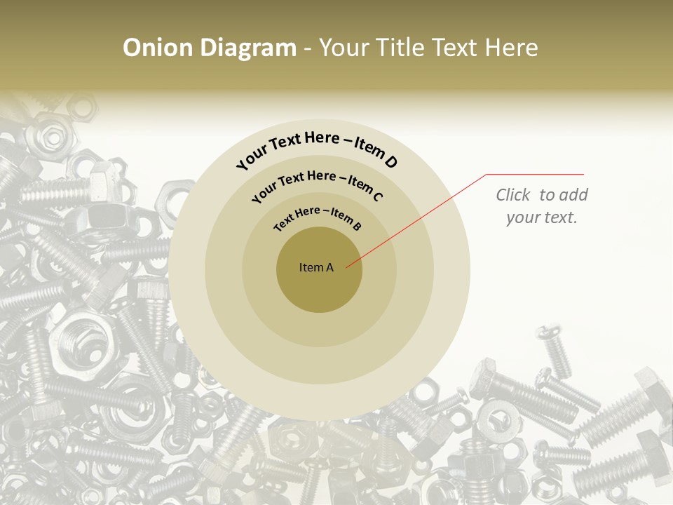 Close Nut Industry PowerPoint Template