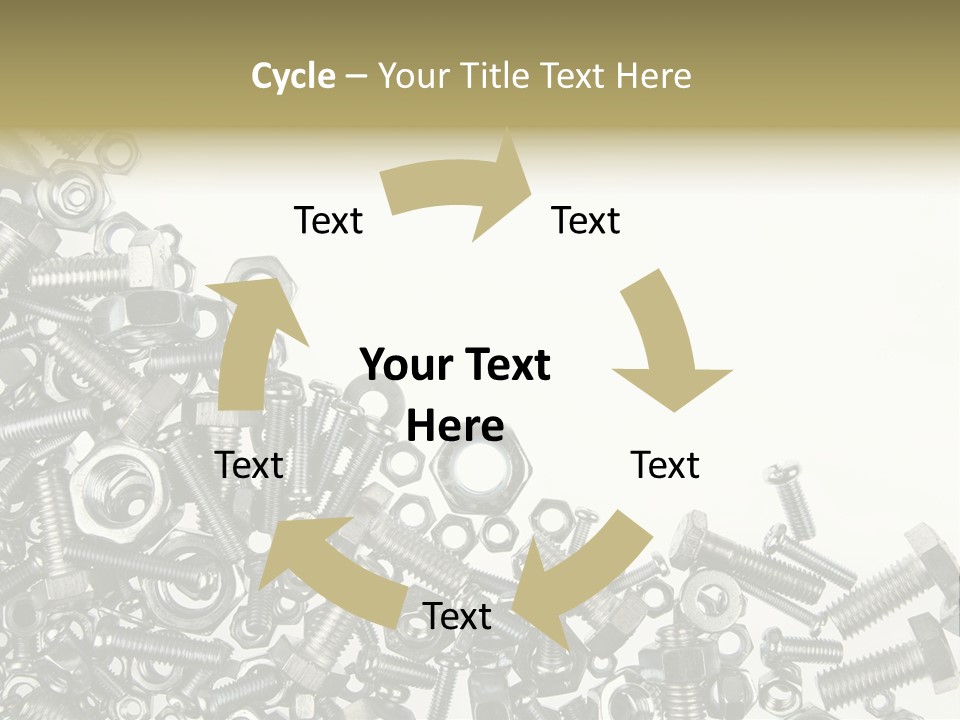Close Nut Industry PowerPoint Template