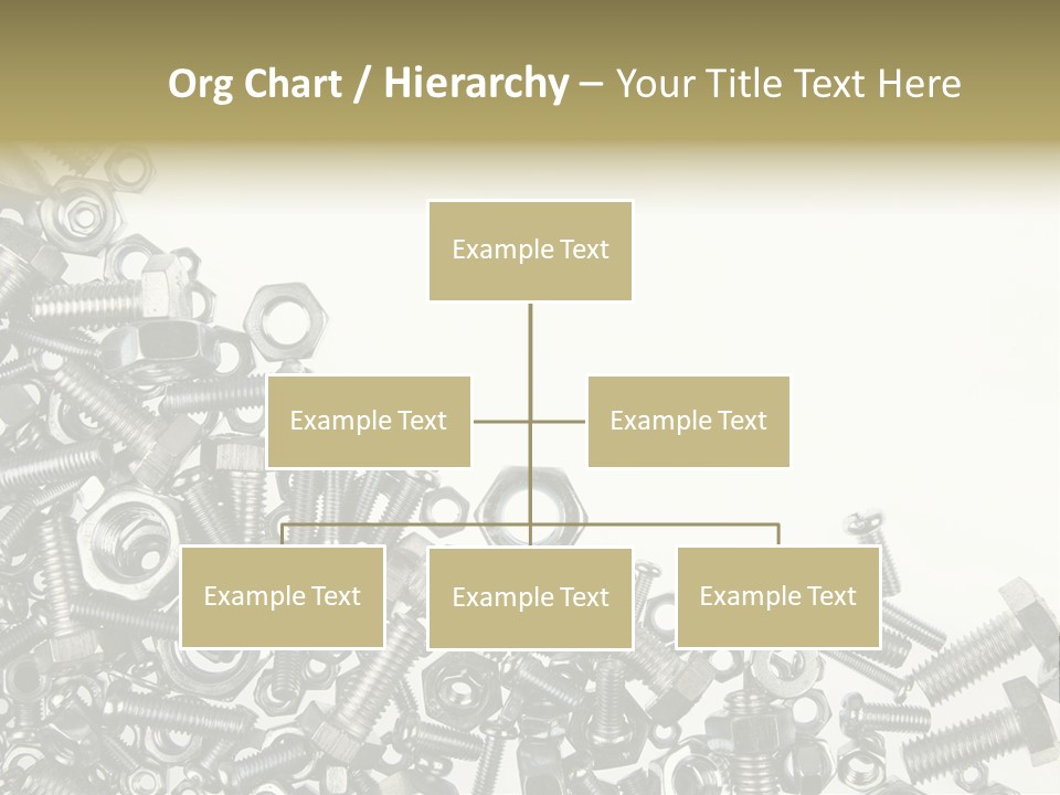 Close Nut Industry PowerPoint Template