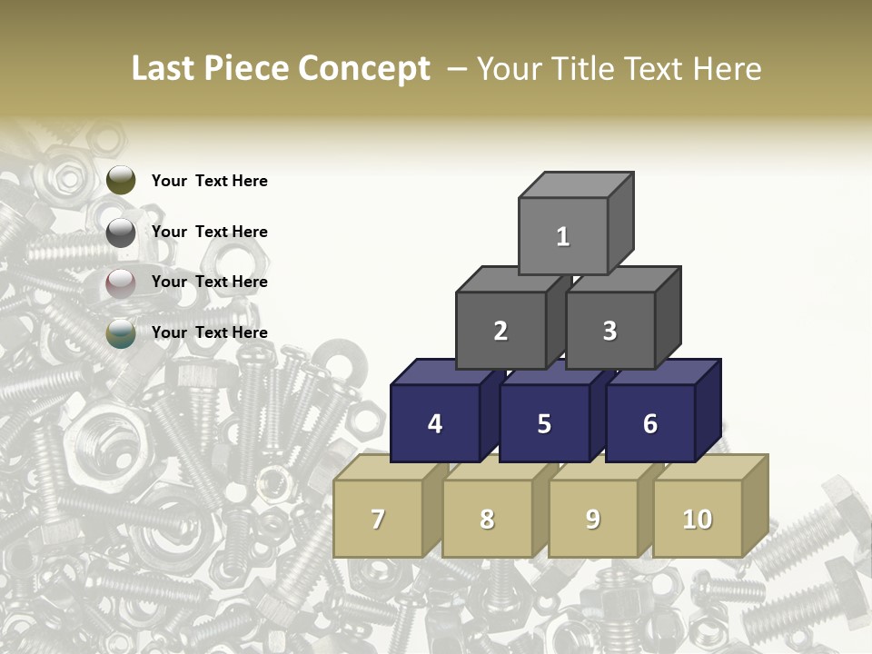 Close Nut Industry PowerPoint Template