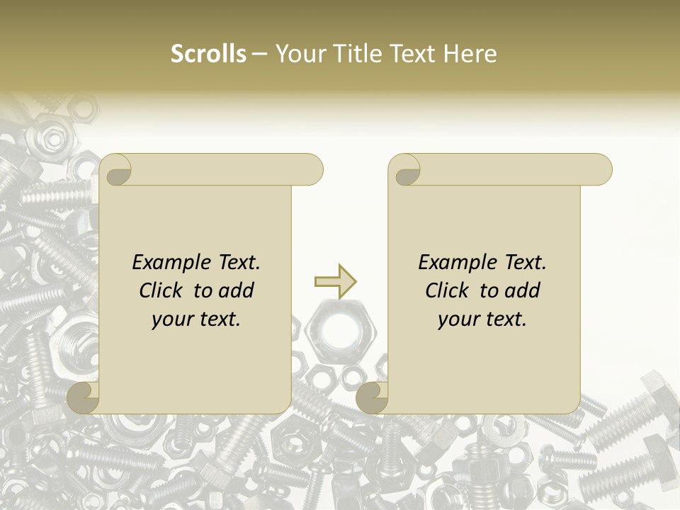Close Nut Industry PowerPoint Template