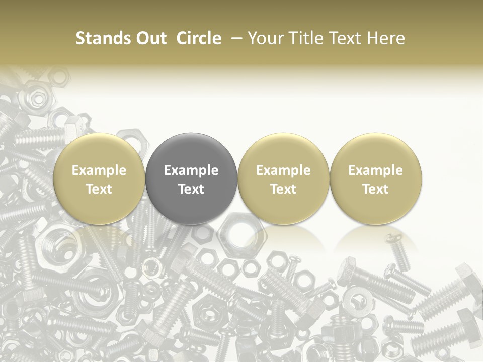 Close Nut Industry PowerPoint Template
