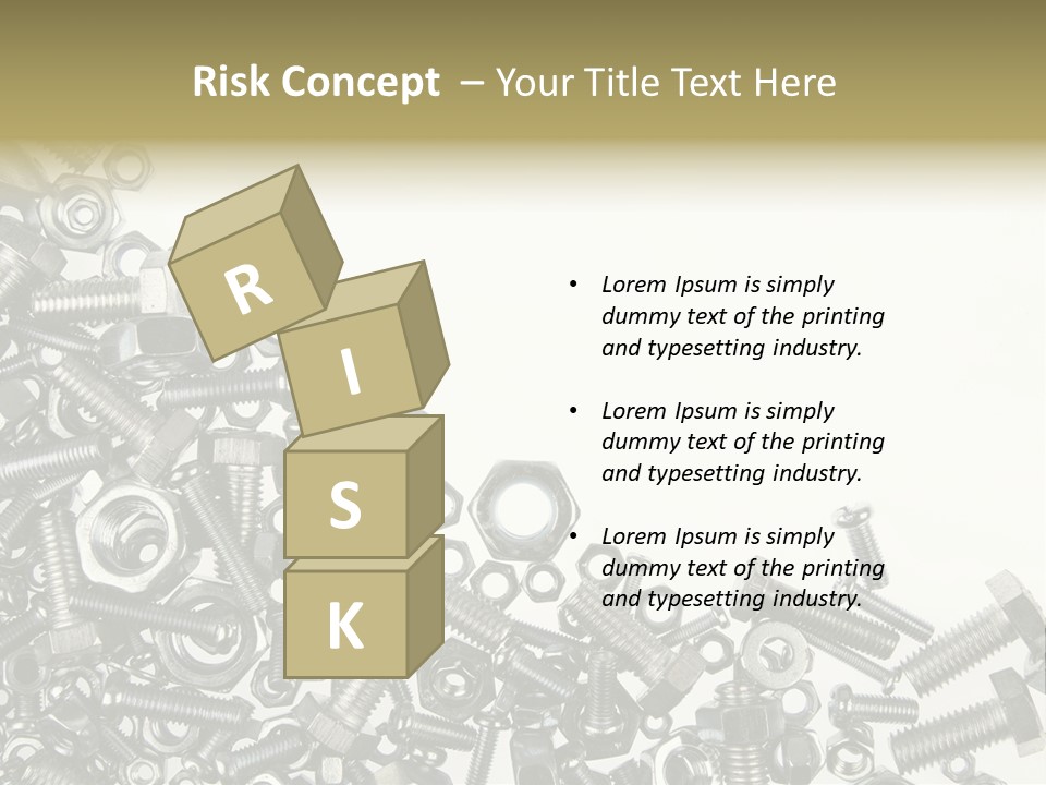 Close Nut Industry PowerPoint Template