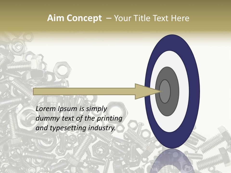 Close Nut Industry PowerPoint Template