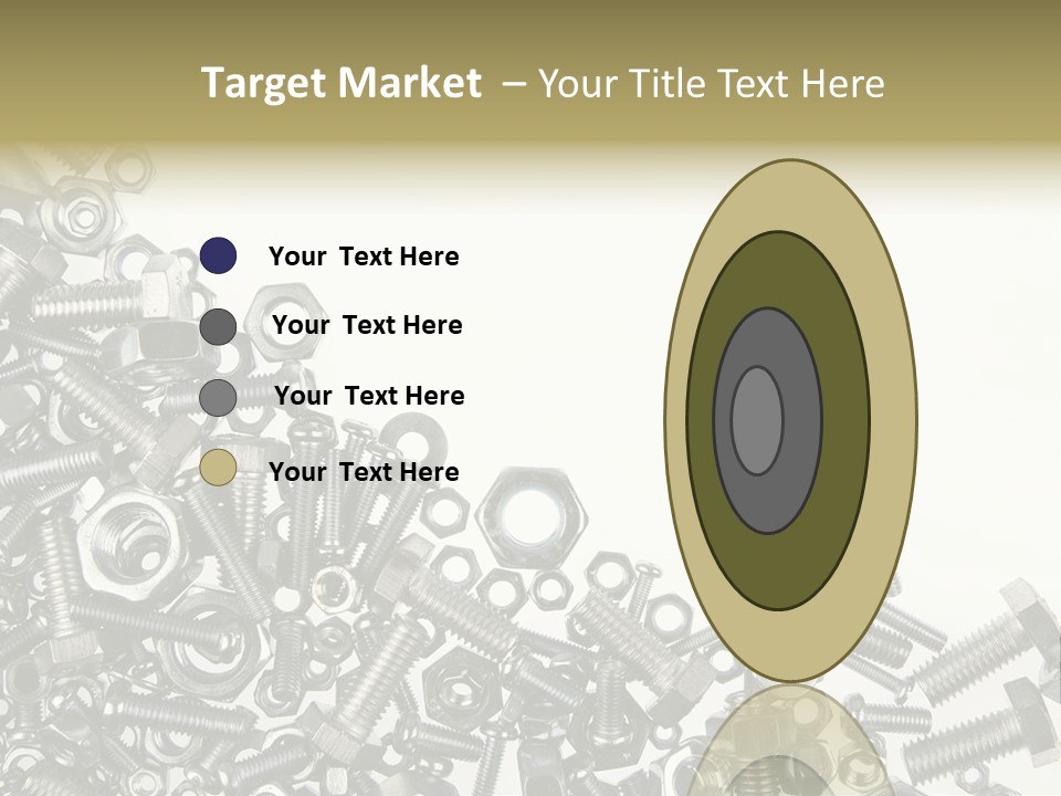 Close Nut Industry PowerPoint Template