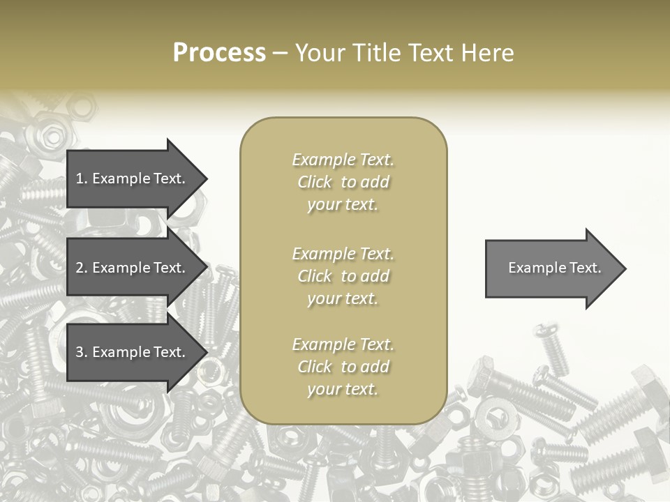 Close Nut Industry PowerPoint Template