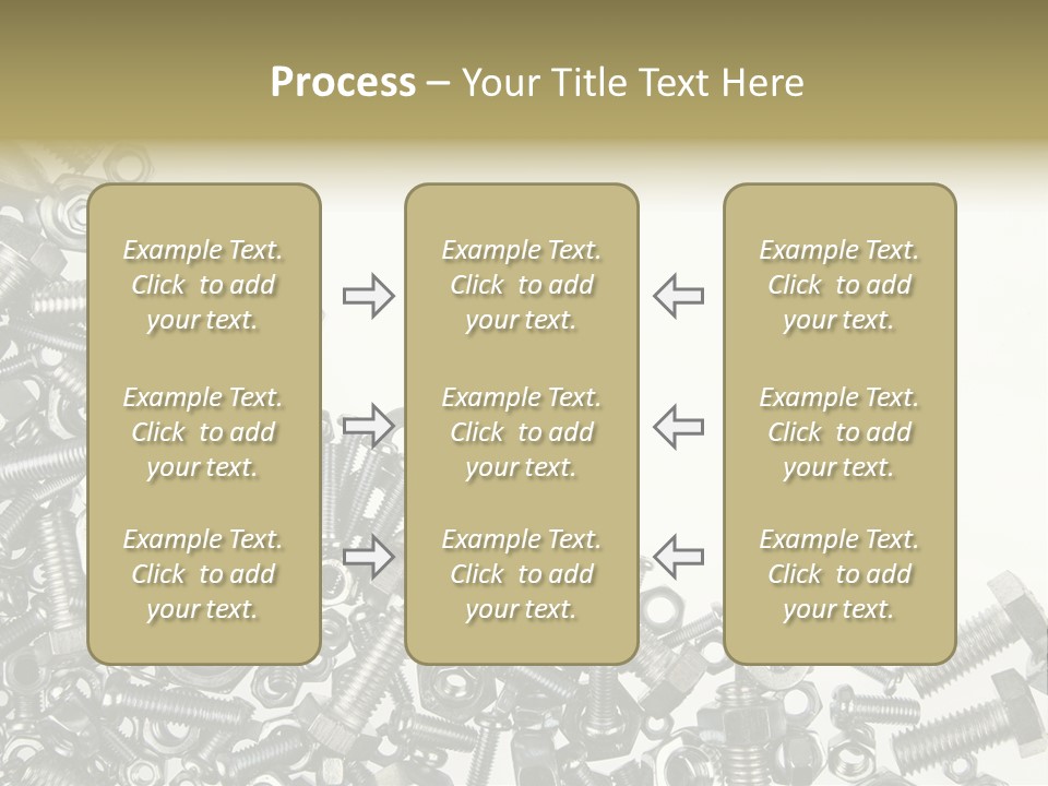 Close Nut Industry PowerPoint Template