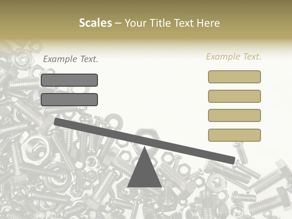 Close Nut Industry PowerPoint Template