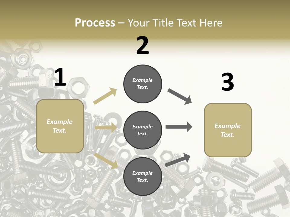 Close Nut Industry PowerPoint Template